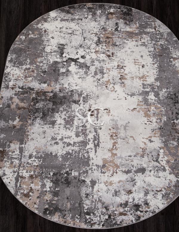 Ковер Graff 3319 grey-beige овал