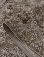 Ковровая дорожка Quantum 3013B brown/brown