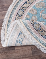 Ковер Иранский Farsi 1500 G136 blue круг