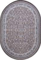 Ковер Иранский Farsi 1200 G256 grey овал