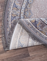 Ковер Иранский Farsi 1200 G252 light grey круг 