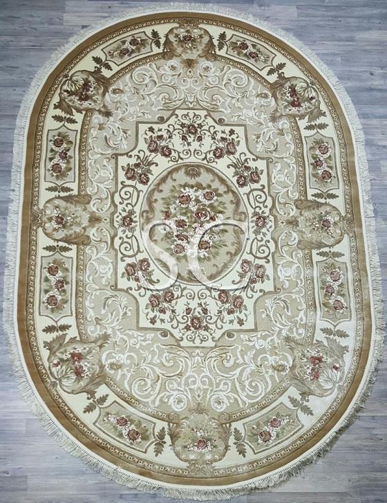 Ковер Kunduz 5134 beige овал